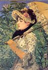 Spring by Edouard Manet